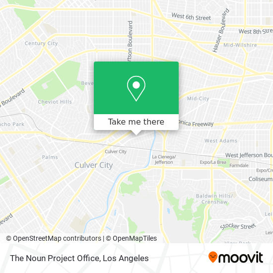 Mapa de The Noun Project Office