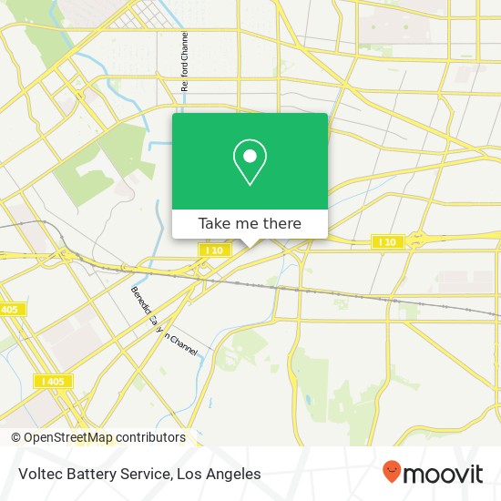 Voltec Battery Service map
