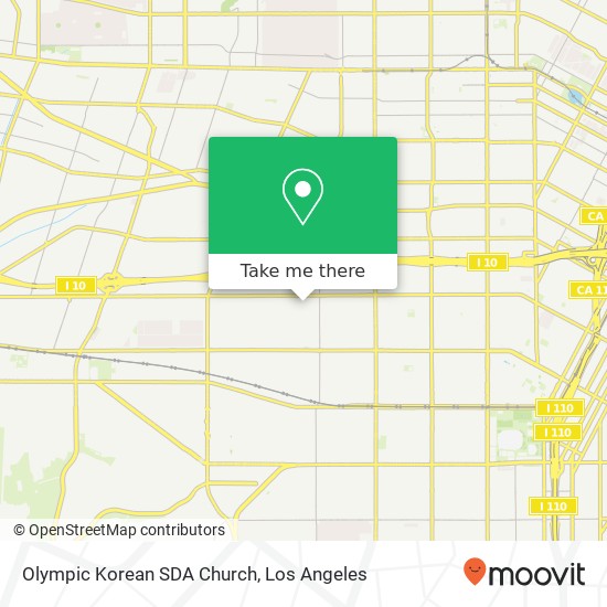 Olympic Korean SDA Church map