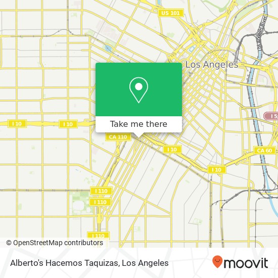 Mapa de Alberto's Hacemos Taquizas