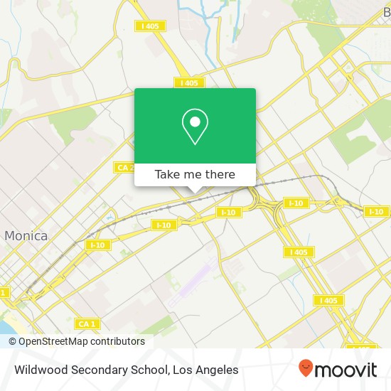 Wildwood Secondary School map