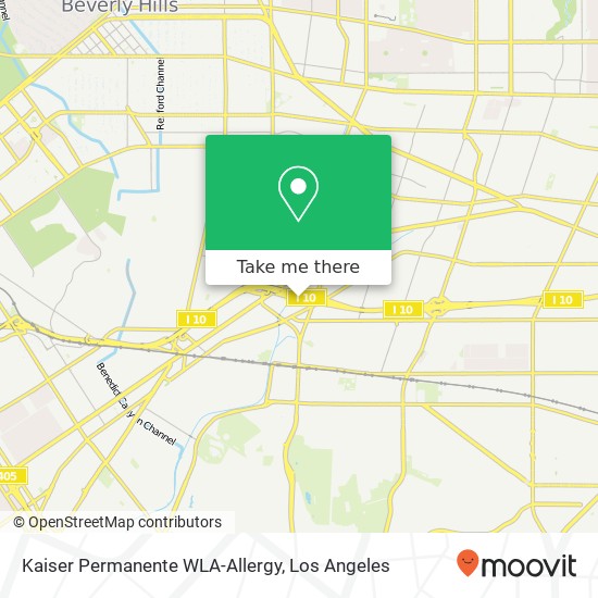 Kaiser Permanente WLA-Allergy map
