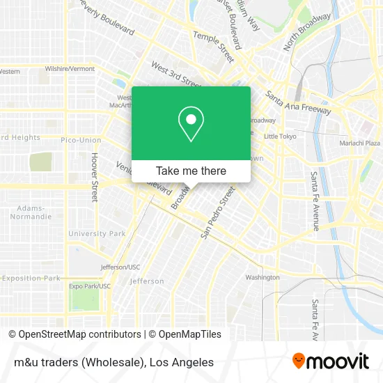 m&u traders (Wholesale) map