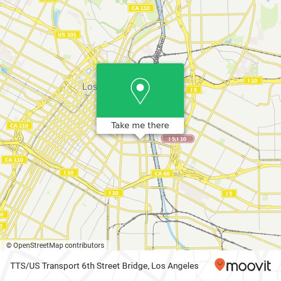 TTS / US Transport 6th Street Bridge map