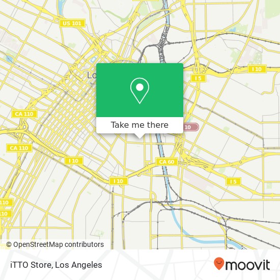 iTTO Store map