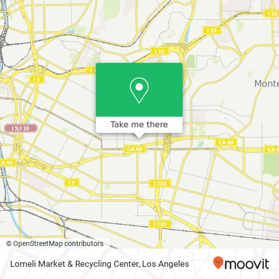 Lomeli Market & Recycling Center map