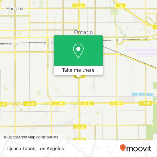 Tijuana Tacos map