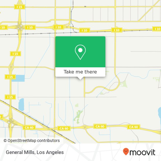 General Mills map