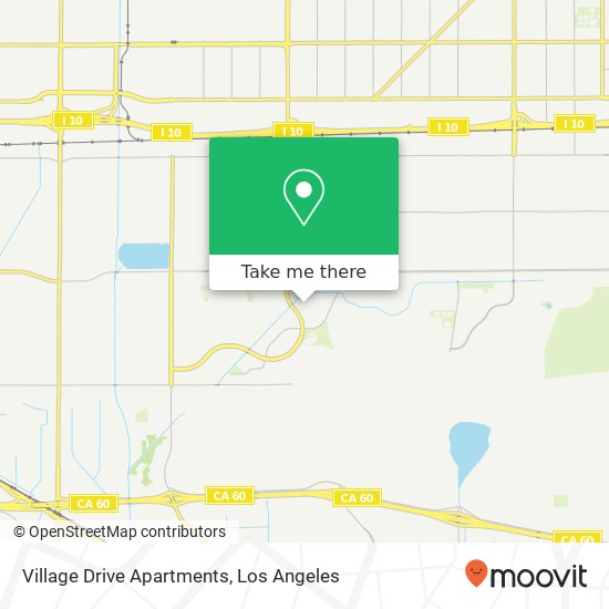 Village Drive Apartments map