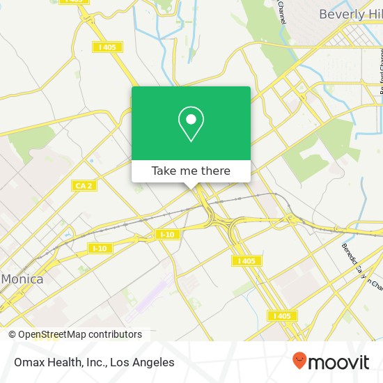 Mapa de Omax Health, Inc.