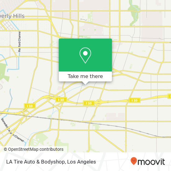 LA Tire Auto & Bodyshop map