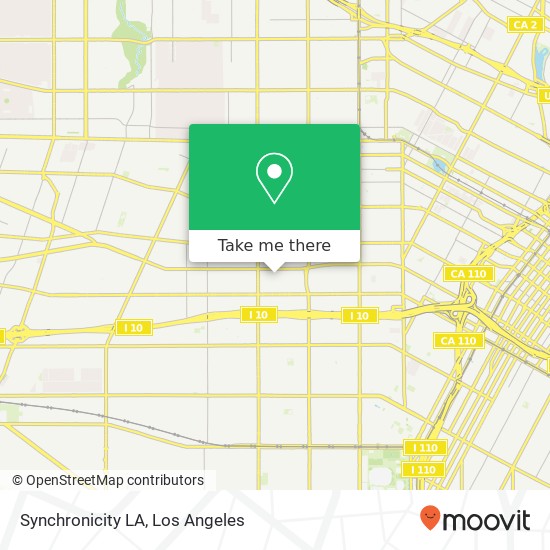 Synchronicity LA map