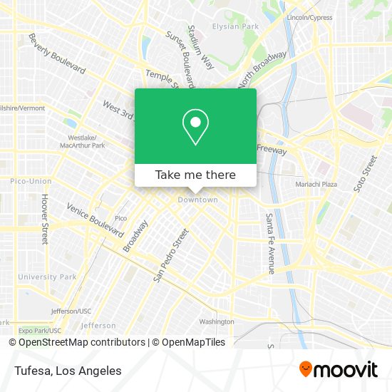 Mapa de Tufesa