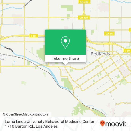 Loma Linda University Behavioral Medicine Center 1710 Barton Rd. map