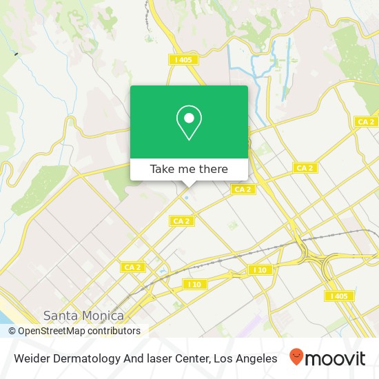 Weider Dermatology And laser Center map