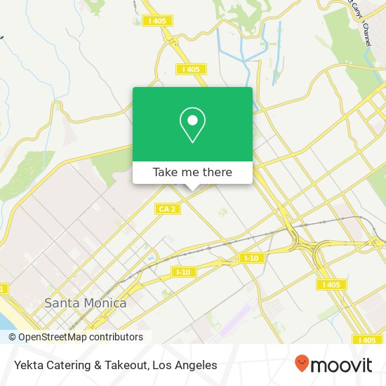 Mapa de Yekta Catering & Takeout