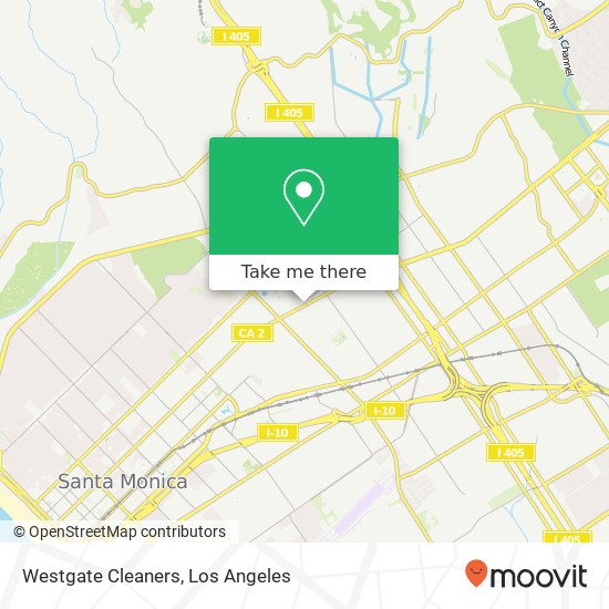 Westgate Cleaners map