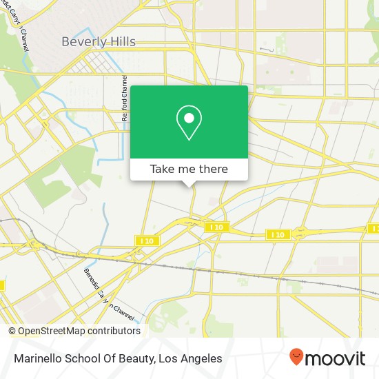 Marinello School Of Beauty map