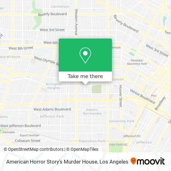 Mapa de American Horror Story's Murder House