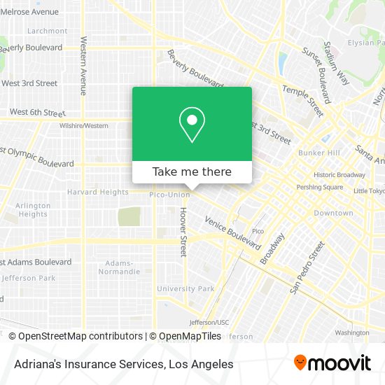 Mapa de Adriana's Insurance Services
