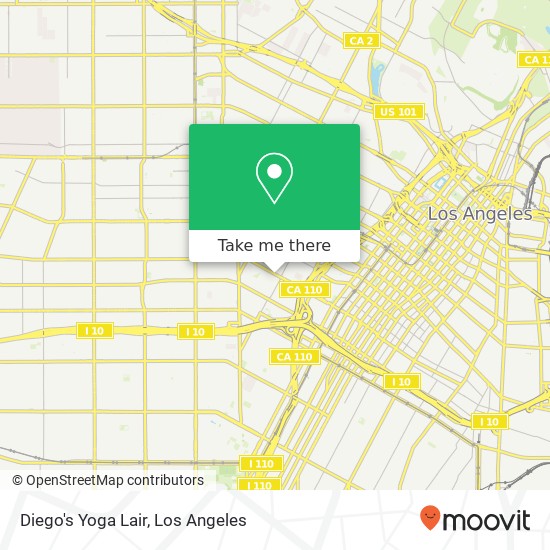 Diego's Yoga Lair map