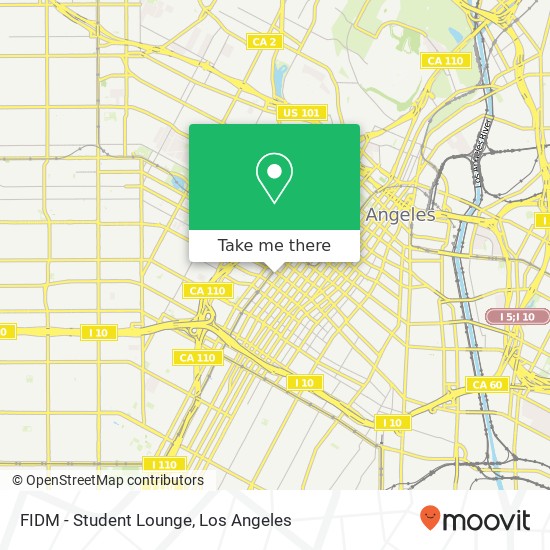 FIDM - Student Lounge map