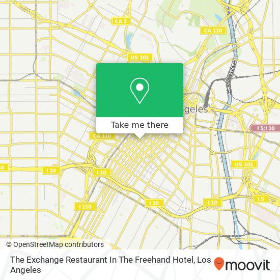 The Exchange Restaurant In The Freehand Hotel map