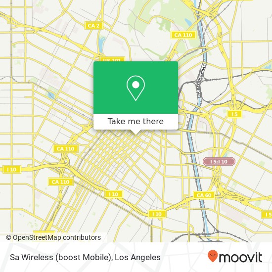 Sa Wireless (boost Mobile) map