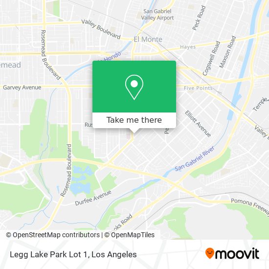 Legg Lake Park Lot 1 map