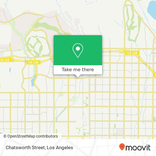 Chatsworth Street map