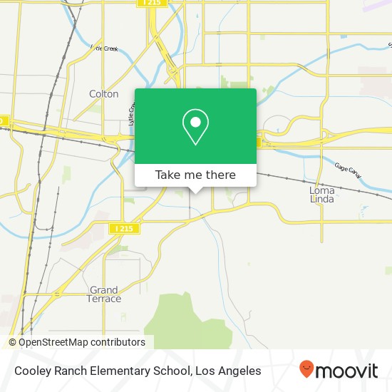 Cooley Ranch Elementary School map