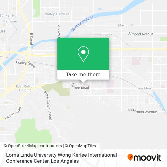Loma Linda University Wong Kerlee International Conference Center map