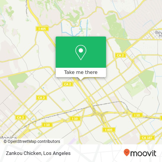 Zankou Chicken map