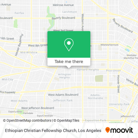 Mapa de Ethiopian Christian Fellowship Church