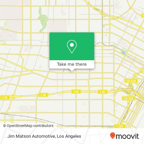 . Jim Matson Automotive map