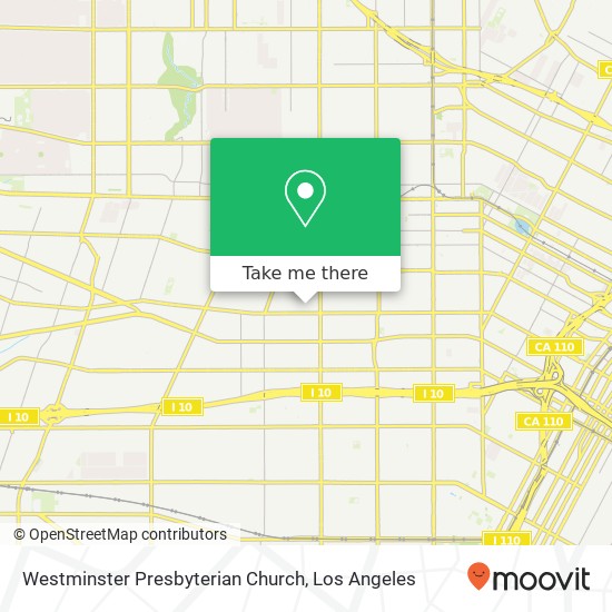 Westminster Presbyterian Church map