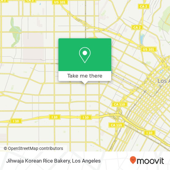 Mapa de Jihwaja Korean Rice Bakery