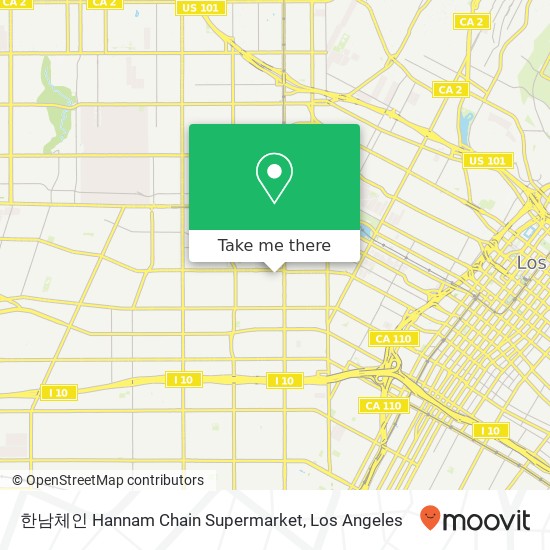 한남체인 Hannam Chain Supermarket map