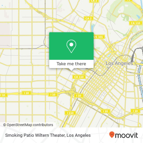 Mapa de Smoking Patio Wiltern Theater