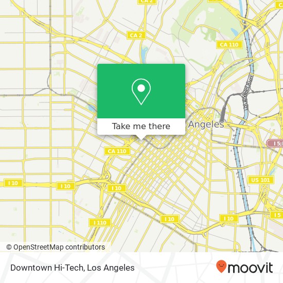 Downtown Hi-Tech map