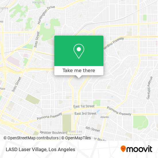 Mapa de LASD Laser Village