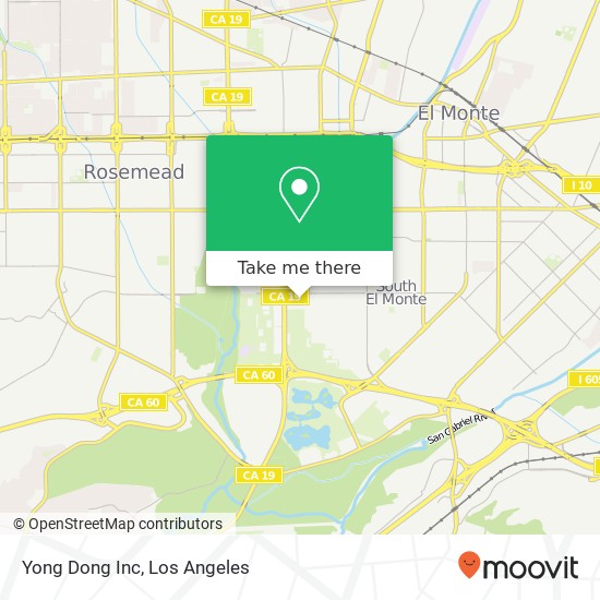 Yong Dong Inc map