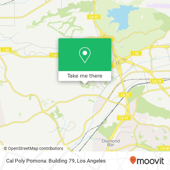 Cal Poly Pomona: Building 79 map