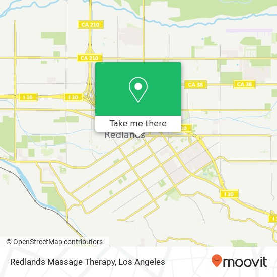 Mapa de Redlands Massage Therapy