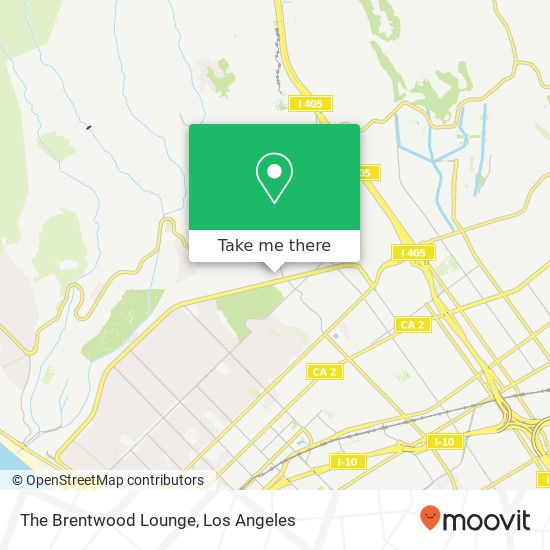 The Brentwood Lounge map