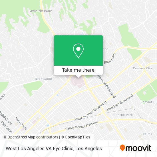 Mapa de West Los Angeles VA Eye Clinic