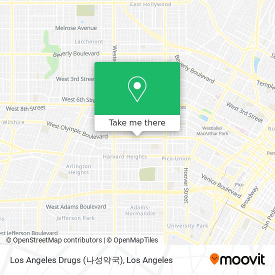 Los Angeles Drugs (나성약국) map