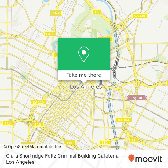 Mapa de Clara Shortridge Foltz Criminal Building Cafeteria