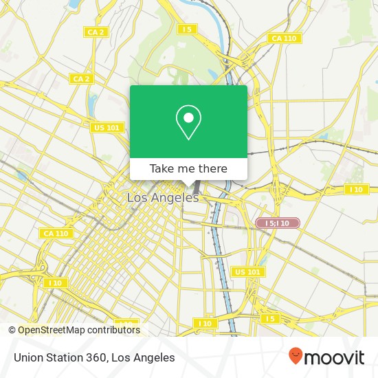Mapa de Union Station 360
