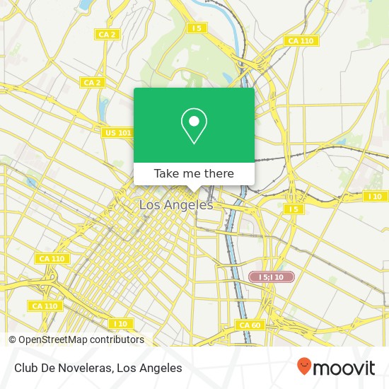 Mapa de Club De Noveleras